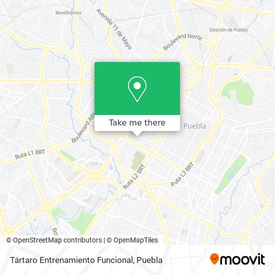 Tártaro Entrenamiento Funcional map
