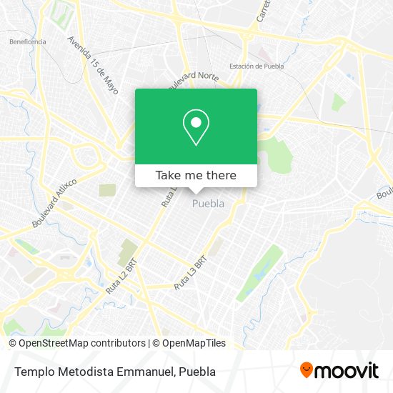 Templo Metodista Emmanuel map