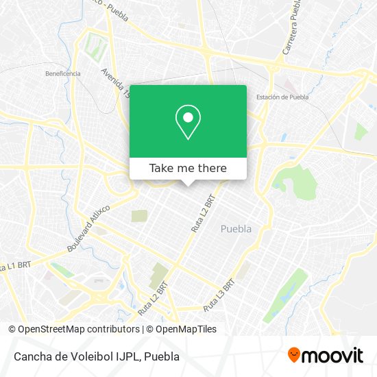 Cancha de Voleibol IJPL map