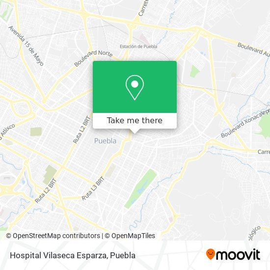 Hospital Vilaseca Esparza map