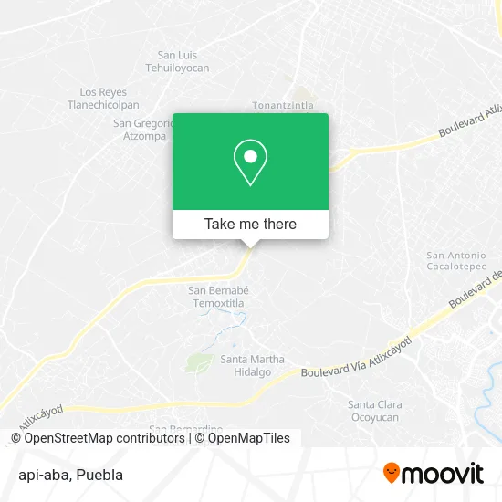 Mapa de api-aba