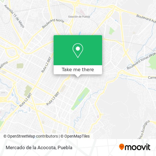 Mapa de Mercado de la Acocota