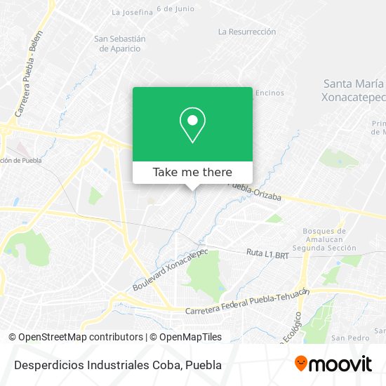 Mapa de Desperdicios Industriales Coba