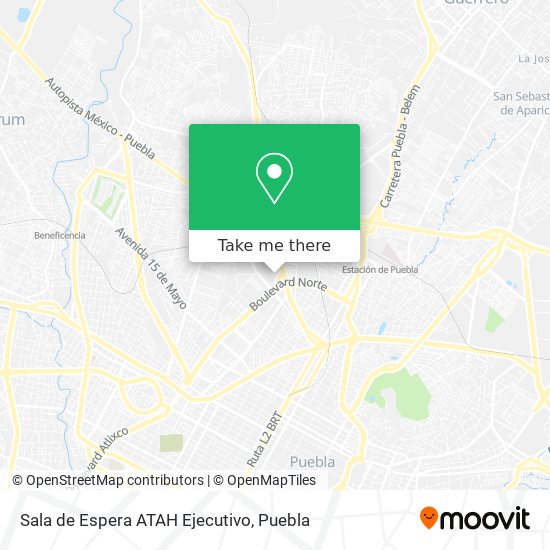 Mapa de Sala de Espera ATAH Ejecutivo