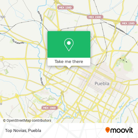 Top Novias map