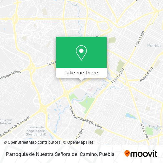 Parroquia de Nuestra Señora del Camino map