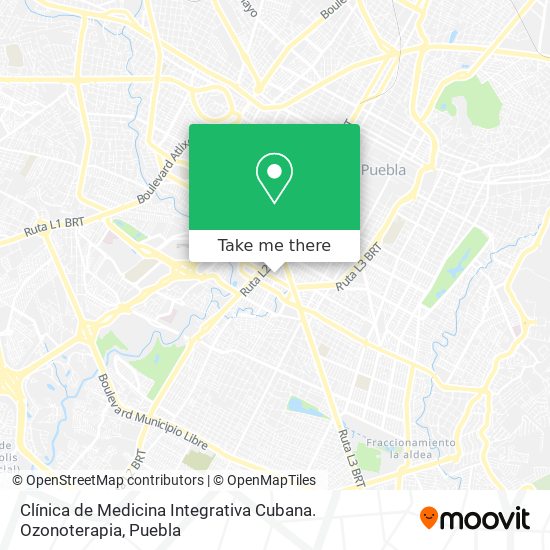 Clínica de Medicina Integrativa Cubana. Ozonoterapia map