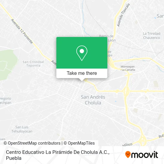 Centro Educativo La Pirámide De Cholula A.C. map