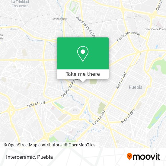 Mapa de Interceramic
