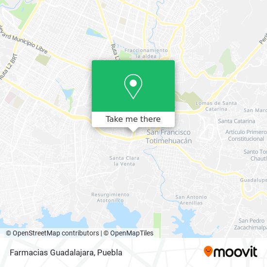 Mapa de Farmacias Guadalajara