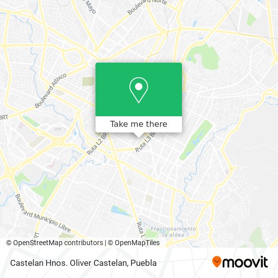 Castelan Hnos. Oliver Castelan map