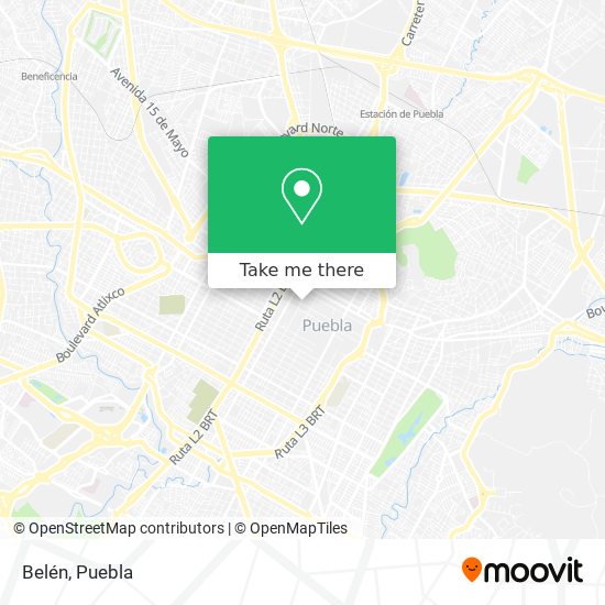 Mapa de Belén