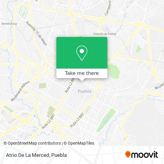 Mapa de Atrio De La Merced