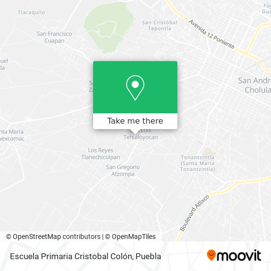 Escuela Primaria Cristobal Colón map