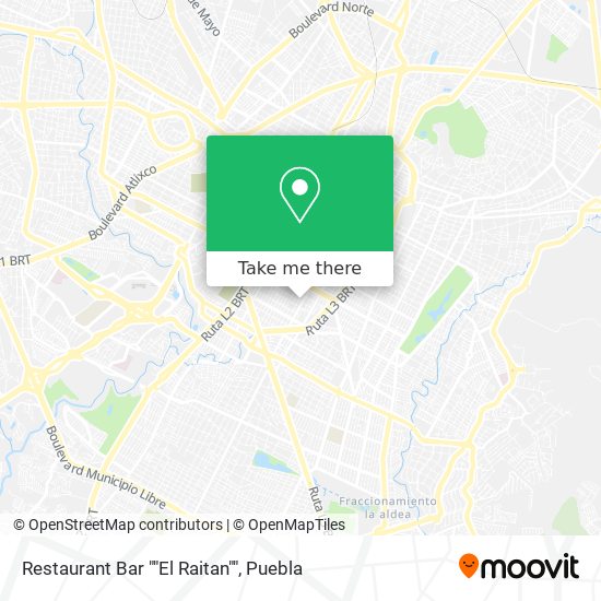 Restaurant Bar ""El Raitan"" map