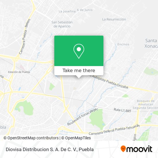 Diovisa Distribucion S. A. De C. V. map