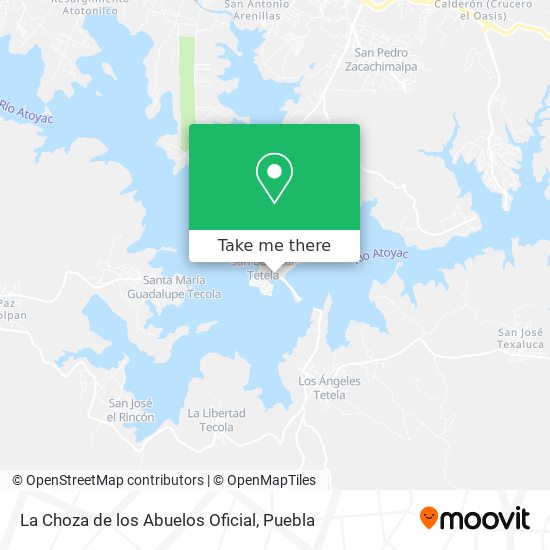 Mapa de La Choza de los Abuelos Oficial