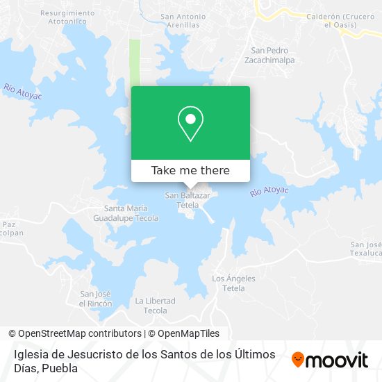 Iglesia de Jesucristo de los Santos de los Últimos Días map