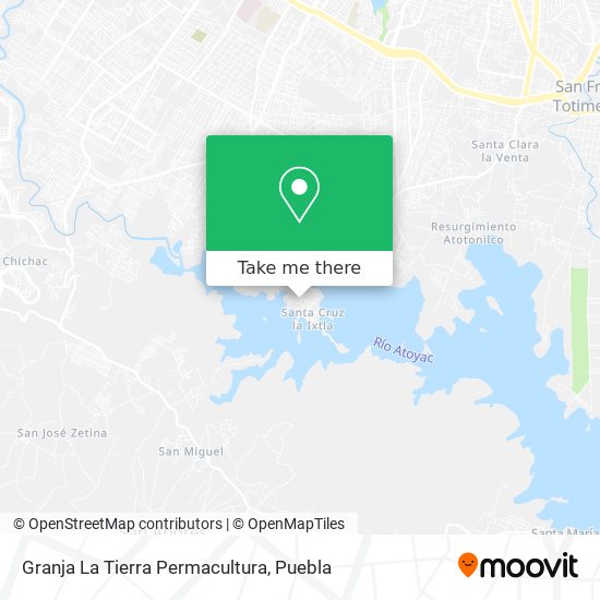 Mapa de Granja La Tierra Permacultura