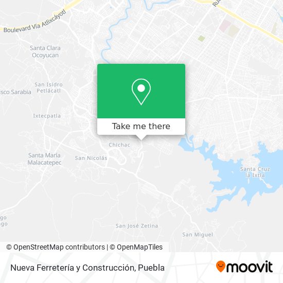 Mapa de Nueva Ferretería y Construcción
