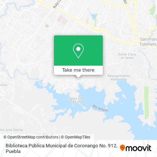Biblioteca Pública Municipal de Coronango No. 912 map
