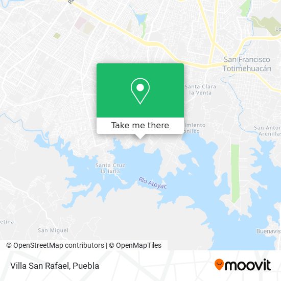 Mapa de Villa San Rafael