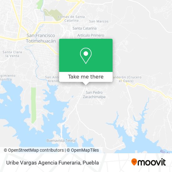 Uribe Vargas Agencia Funeraria map