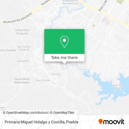 Primaria Miguel Hidalgo y Costilla map