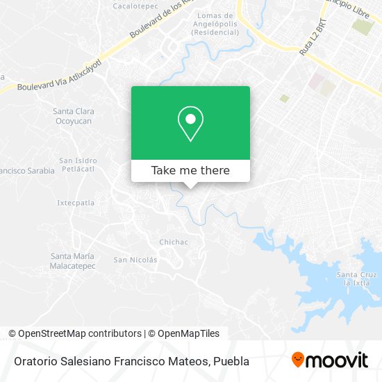 Oratorio Salesiano Francisco Mateos map