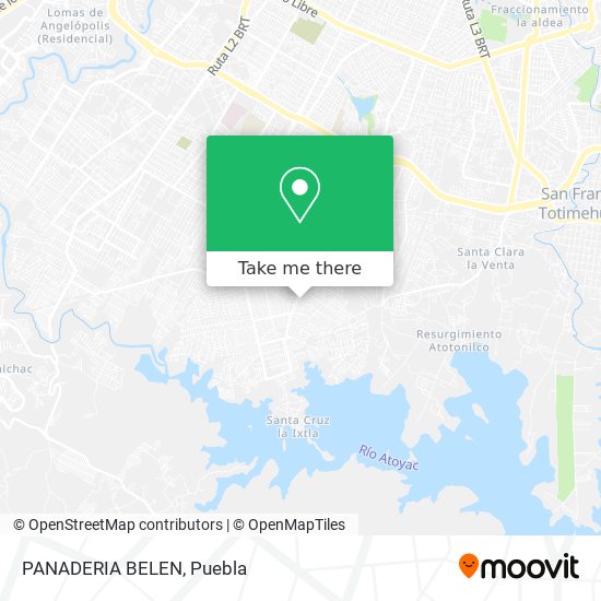 Mapa de PANADERIA BELEN