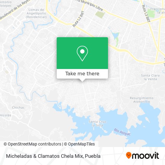 Micheladas & Clamatos Chela Mix map