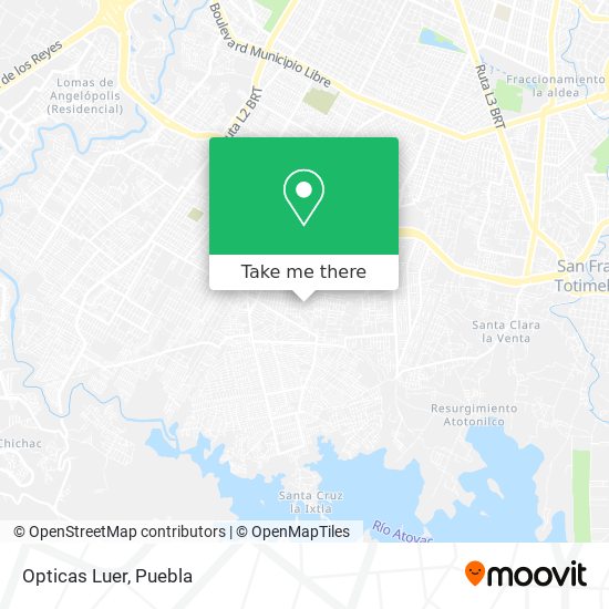 Mapa de Opticas Luer