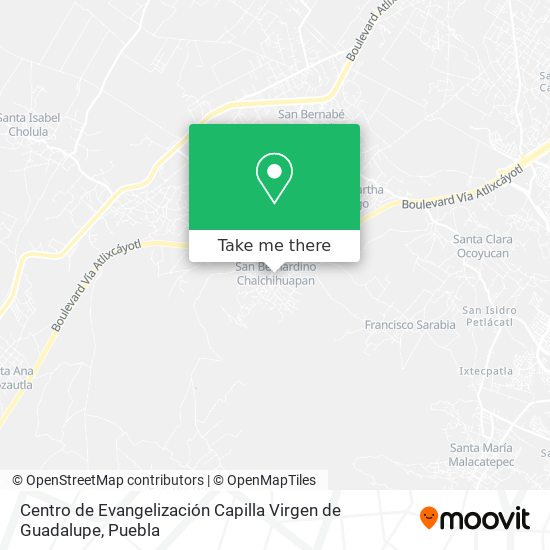 Centro de Evangelización Capilla Virgen de Guadalupe map