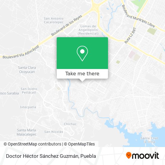 Doctor Héctor Sánchez Guzmán map