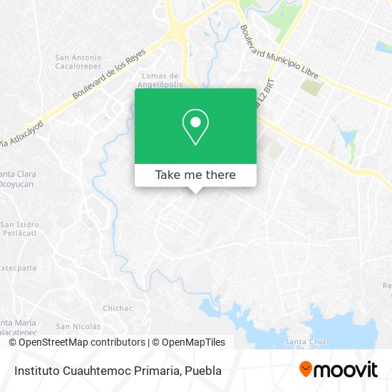 Instituto Cuauhtemoc Primaria map