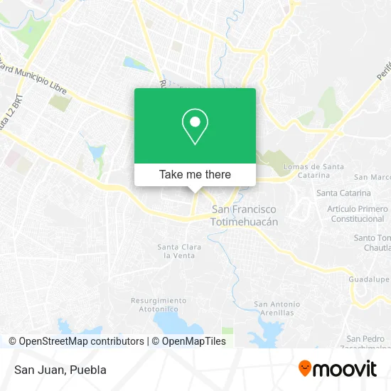 Mapa de San Juan