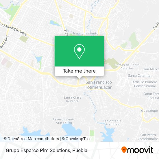 Mapa de Grupo Esparco Plm Solutions