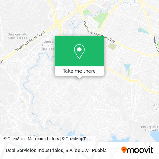 Usai Servicios Industriales, S.A. de C.V. map