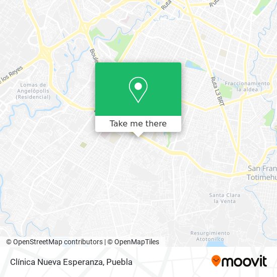 Clínica Nueva Esperanza map