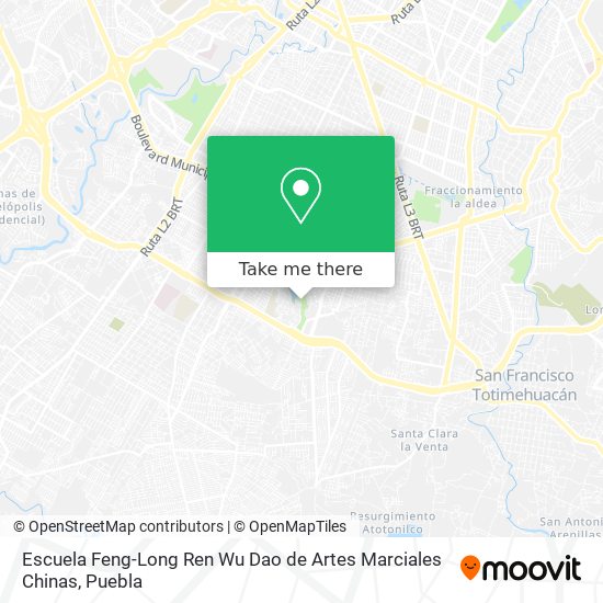 Escuela Feng-Long Ren Wu Dao de Artes Marciales Chinas map