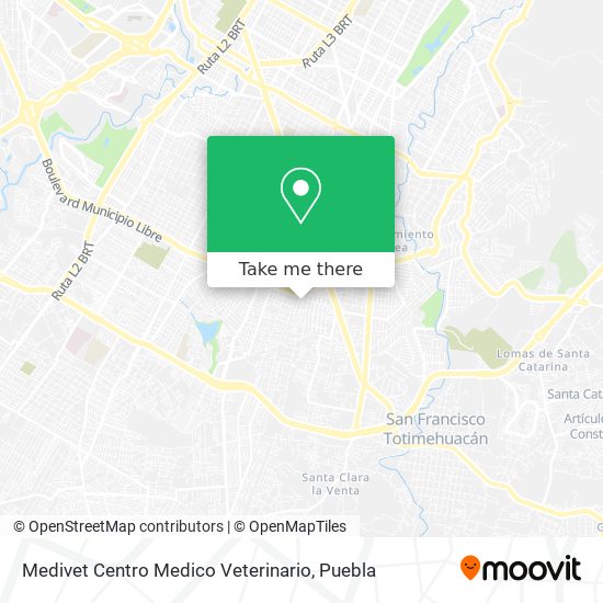 Medivet Centro Medico Veterinario map