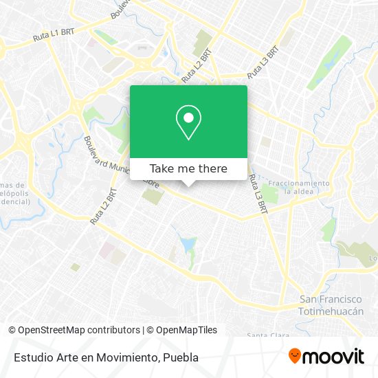 Estudio Arte en Movimiento map