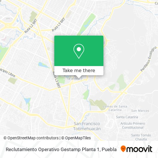 Reclutamiento Operativo Gestamp Planta 1 map