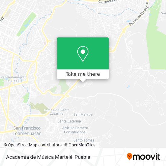 Academia de Música Martelé map