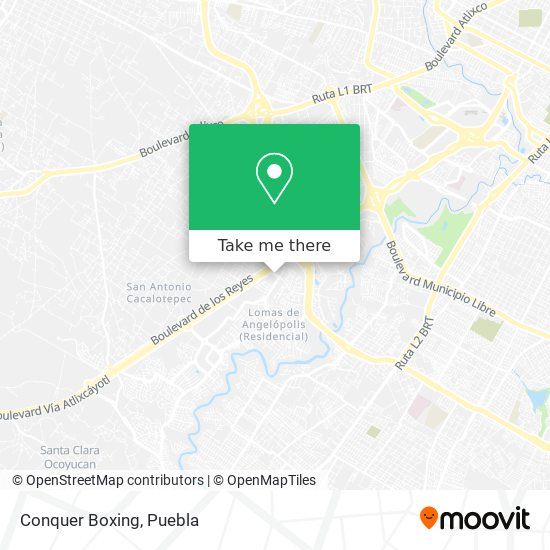 Mapa de Conquer Boxing