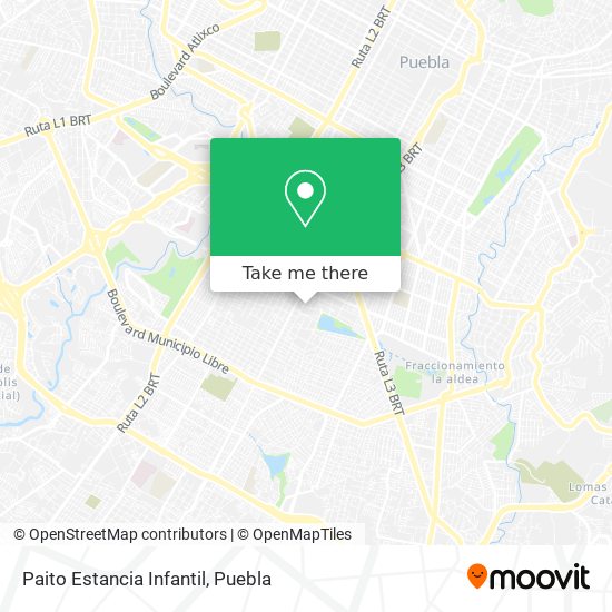 Paito Estancia Infantil map