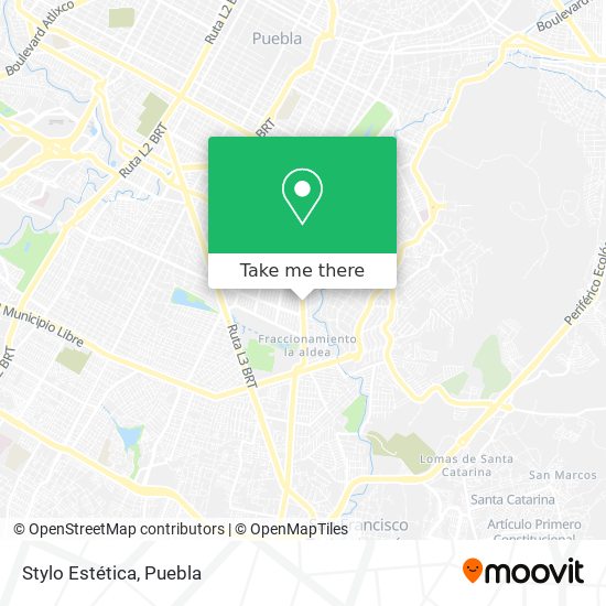 Mapa de Stylo Estética