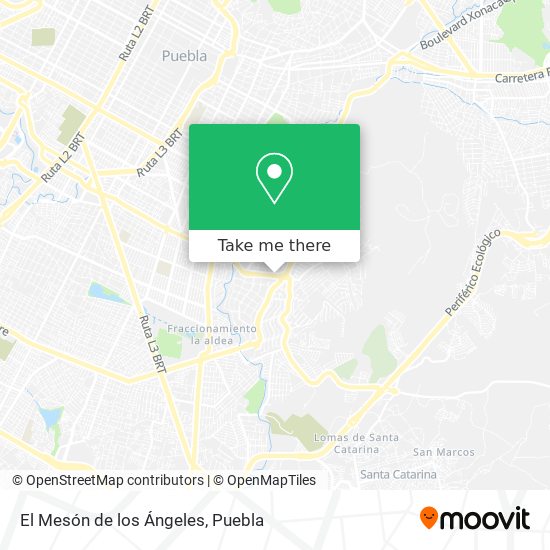 El Mesón de los Ángeles map