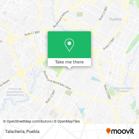 Mapa de Talacheria