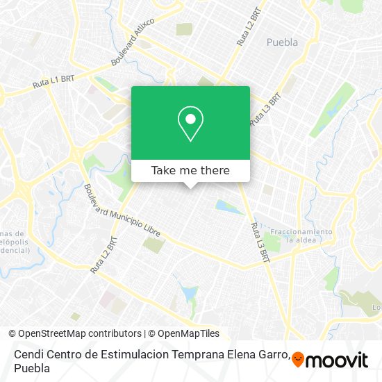Cendi Centro de Estimulacion Temprana Elena Garro map